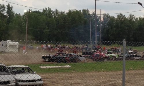 My first demolition derby did not disappoint. 